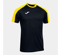 Joma Maglietta Manica Corta Eco Championship, Nero Giallo, 6XS Uomo