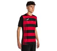 Joma Maglietta Marca Modello Maglietta Manica Corta Europa V Nero Rosso