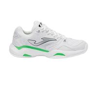 Joma Master 1000, Scarpe da Tennis, Bianco/Verde, Tomaia in Microfibra con Sistema Vts (Bianco, Sistema Taglie Calzature EU, Adulto, Numero, Media, 40)