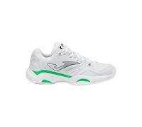 Joma Master 1000, Scarpe da Tennis, Bianco/Verde, Tomaia in Microfibra con Sistema Vts (Bianco, Sistema Taglie Calzature EU, Adulto, Numero, Media, 40)