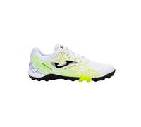 Joma Maxima 2532 TF MAXW2532TF - Scarpe da Turf, da Uomo, Colore: Bianco/Giallo Fluoro, Bianco, 41 EU