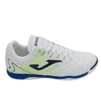 Joma Maxima MAXW2602IN 29841 - Scarpe da calcio indoor da uomo, colore bianco, per allenamento e competizione, bianco, 43 EU
