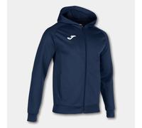 Felpa con cappuccio Joma Menfis Full Zip blu navy - S