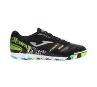 Joma Allenatori da Calcio Indoor Uomo Mundial 2401 Nero/Argento/Verde 40,5 EU