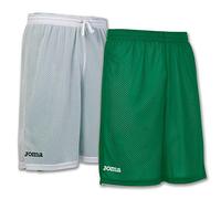 Joma Pantaloncini Joma Rookie 100529 Uomo, Pantaloncini da basket reversibili, verde, xl