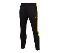 Joma Pantalone Lungo Eco Championship Sportivi, Nero Giallo, L Uomo