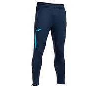 Joma Pantalone Lungo Uomo Championship VII Blu Navy Turchese Fluorescente