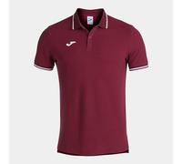 Joma Polo Comfort II, Unisex - Adulto, Bordeaux, 4XS