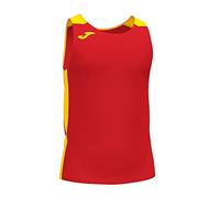Canottiera Joma Record II spalline rosso giallo - L