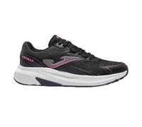 Joma RVITLS2601 - Scarpe da Corsa da Donna con Dettagli Rosa, Rete Traspirante Vts, Intersuola Phylon e Suola in Gomma Resistente, Nero, 37 EU