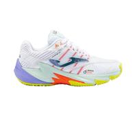 Joma Scarpe da Tennis/Padel Donna Open Lady - Bianco/Turchese (Bianco/Turchese, Sistema Taglie Calzature EU, Adulto, Donna, Numero, Media, 37)