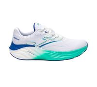 Joma - Scarpe Running Competizione R-6000, 40-46 Massima Leggerezza e Alta Reattività che dà slancio alla trincea - Drop 8mm, bianco turchese, 44 EU
