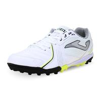 JOMA Scarpette da Calcetto Unisex Dribbling 2502, Turf - 2502 (Bianco/Multi)