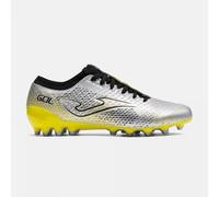 JOMA Scarpette da Calcio Uomo Gol 26 AG - 2612 (Grigio/Giallo/Nero)