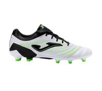 Joma Score 2502 Blanco Firm Ground, Stivaletti Bassi con Lacci Uomo, Bianco Nero, 39 EU