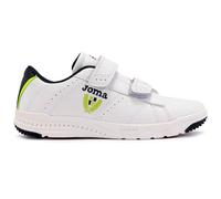 Joma Serie Play Jr, Scarpe da Ginnastica Unisex-Bambini, Bianco Lima, 34 EU