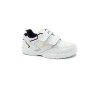 Joma Serie School, Scarpe da Ginnastica Unisex-Bambini, Bianco, 22 EU