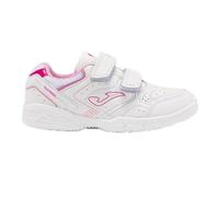 Joma Serie School, Scarpe da Ginnastica Unisex-Bambini, Bianco, 25 EU