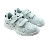 Joma Serie School, Scarpe da Ginnastica Unisex-Bambini, Bianco, 29 EU