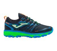 Joma Serie Sima Jr, Running Shoe, Marino-Verde Fluor, 30 EU