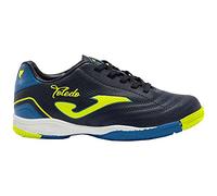 Joma Serie Toledo, Scarpe da Ginnastica Unisex-Adulto, Blu Navy/Giallo, 37 EU