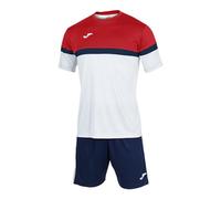 Joma Set Danubio, Bianco Rosso, 6XS Uomo