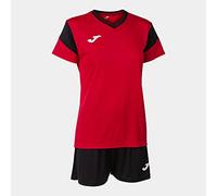 Joma Set Phoenix-Donna, Rosso Nero, M