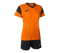 Joma Set Phoenix-Donna, Arancione/Nero, S