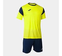 Joma Set Phoenix, Giallo Fluo Blu Navy, 4XS Uomo