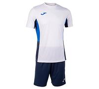 Joma Set uomo Danubio II bianco blu navy blu reale