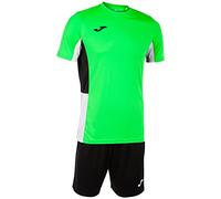 Joma Set uomo Danubio II verde fluorescente nero bianco