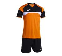 Joma Danubio Iii Short Sleeve Set Arancione 4-5 Years Bambini