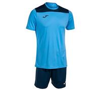 Joma Set uomo Phoenix II celeste blu navy