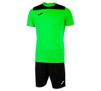 Joma Set uomo Phoenix II verde fluorescente nero