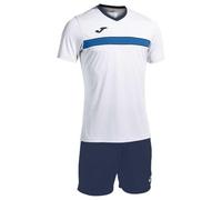 Joma Victory Short Sleeve Set Bianco 9-10 Years Bambini