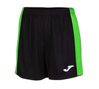 Joma Short Maxi Nero Verde Fluoro - Pantaloncini Unisex Adulto