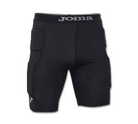 Joma Short Protec Portero Nero Pantaloni interni, Uomo, UOMO, 100010, Nero, S-M