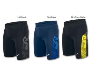 Joma Short Tight Olimpia calzamaglia corta da running con taschino posteriore ar