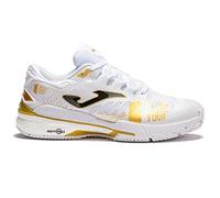 Joma Slam World Padel Tour 2022 White-Gold Homme, Scarpa Uomo, Bianco e Oro, 44.5 EU