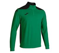 Joma Sport 101952.451.S Championship VI Felpa Senza Cappuccio Verde Nero, Taglia Unica