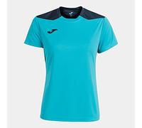 Joma Sport 901268.013.XS Felpa con Cappuccio, Turchese Fluor