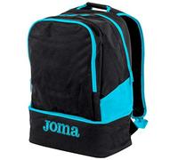 Joma Stadio III, zaino, Royal, Nero-turchese Fluo, S