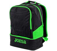 Joma Stadio III, zaino, Royal, Nero-verde Fluo, S