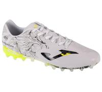Joma Super Copa 2402 AG SUPS2402AG, Scarpe da Calcio, da Uomo, Bianco/Nero/Giallo Fluoro, 42 EU, Bianco, 42 EU
