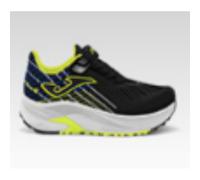 JOMA SUPER CROSS JR SCARPE DA BAMBINO CON STRAPPO E LACCI COL. NERO TG. 31