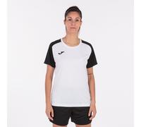 Joma T-Shirt Academy IV Bianco/Nero da Donna L Bianco