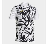 T-shirt Joma Lion II manica corta bianco puro nero - XL
