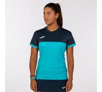 Joma T-Shirt Montreal Turchese/Blu Navy da Donna 2XS Celeste