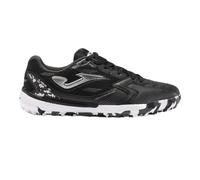 Joma Tacchetti da calcio per tappeto erboso, tomaia in rete traspirante, ventilazione VTS, punta di protezione, intersuola in phylon, suola resistente, Nero e oro., 41 EU