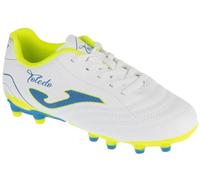Joma Toledo Jr FG, Boys Football Boots, Bianco, 36 EU